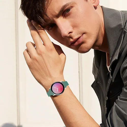 Miniatura 4 de Paquete de 8 correas delgadas compatibles con Samsung Galaxy Watch 4/5/6/7 de 1.575 pulgadas, 1.732 pulgadas, Active 2 de 1.575 pulgadas, 1.732 8