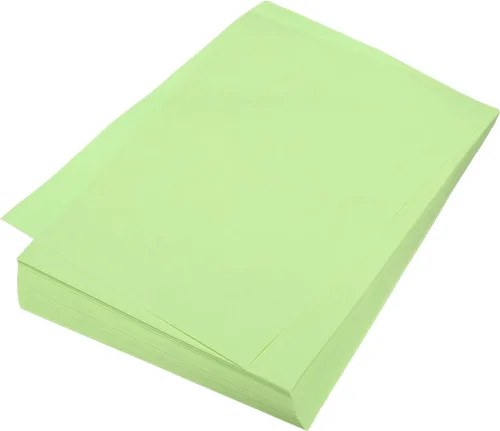 Miniatura 166 de MECCANIXITY 100 hojas de papel de origami de doble cara de 8 x 8 pulgadas (7.9 x 7.9 in), hoja cuadrada para proyectos de manualidades, Pasto verde