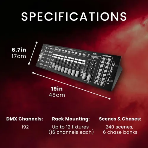Miniatura 2 de CHAUVET DJ OBEY40 control DMX universal