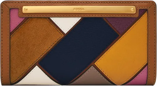 Miniatura 9 de Fossil Cartera delgada de cuero Liza para mujer