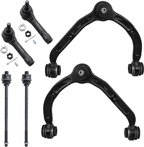 Miniatura 200 de Detroit Axle - Kit de extremo delantero para Chrysler 300 Dodge Charge Challenger 2011-2023, 2 brazos de control inferiores traseros 2 rótulas