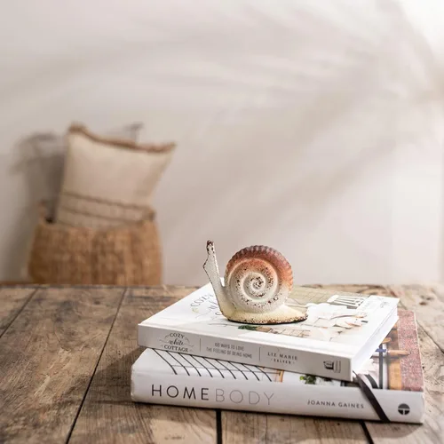 Miniatura 2 de Foreside Home and Garden Figura de caracol de hierro fundido - Foreside Home & Garden