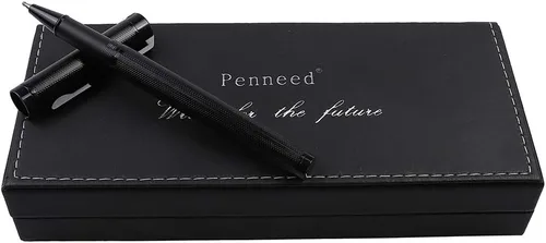 Miniatura 5 de Pemmeed Bolígrafo de Bola de Tinta Líquida para Mujeres Caja de Lujo Bolígrafo de Gel Tinta Negra Bolígrafo Elegante Recargable para Oficina