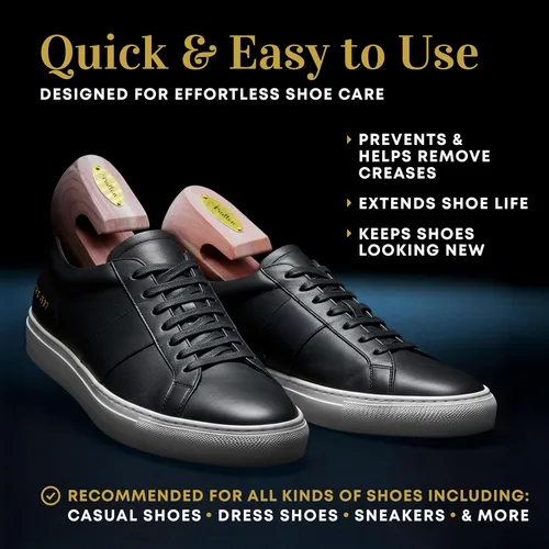 Miniatura 3 de Stratton Cedar Shoe Tree - Árboles para zapatos para hombres y mujeres, zapatillas, ensanchadores y moldeadores CRECIDO EN EE. UU