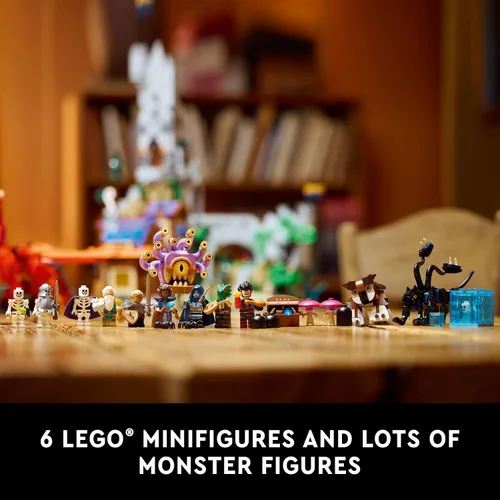 Miniatura 5 de LEGO Ideas Dungeons & Dragons: Set de Construcción Red Dragon's Tale para Adultos, Idea de Regalo de Dungeons & Dragons, Modelo de Fantasía