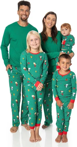 Miniatura 2 de Peanuts Snoopy - Pijamas familiares a juego, cómodos conjuntos de 2 piezas para Navidad