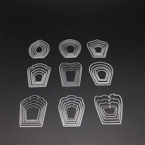 Miniatura 2 de Diferentes troqueles de corte de pétalos de flores, troqueles de flores, plantillas de troquelado de metal para álbum de recortes DIY Artista