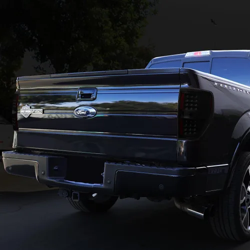 Miniatura 7 de DNA MOTORING TL-F15009-LED-BK-SM - Conjunto de luces traseras LED para lado del conductor y del pasajero [compatible con Ford F150 09-14]