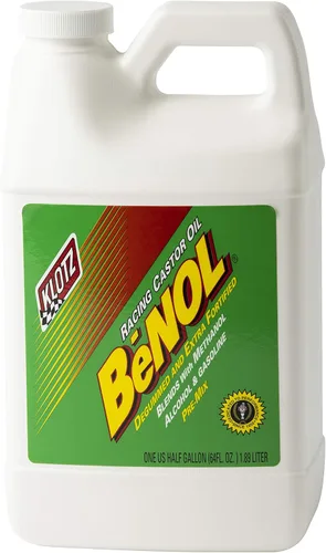 Miniatura 6 de Klotz BeNOL - Aceite de ricino premezclado para motores de carreras de 2 tiempos, 1 cuarto de galón BC-172