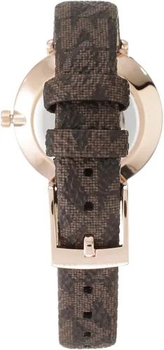 Miniatura 2 de Michael Kors Mini reloj Pyper de dos manos de acero inoxidable para mujer MK4588 - Reloj de malla de acero inoxidable de dos manecillas