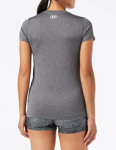 Miniatura 7 de Under Armour, Tech - Camiseta de manga corta y cuello en V para mujer, unicolor