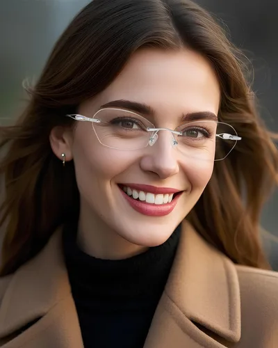 Miniatura 6 de LUFF Rimless Reading Glasses for Women Blue Light Computer Readers Lightweight 16g Metal Frame Eye Strain Relief plateado