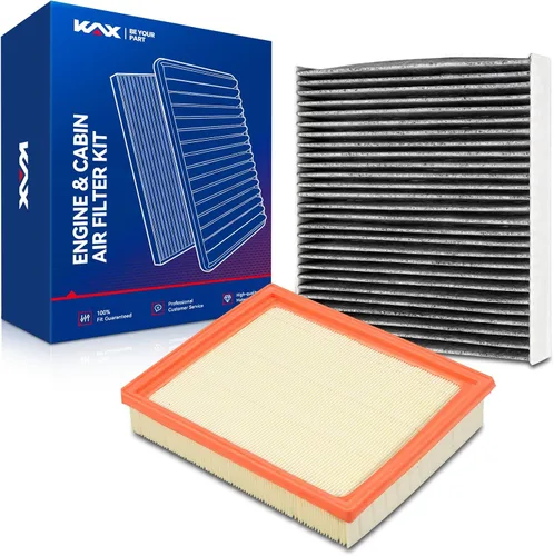 Miniatura 15 de KAX Kit de filtro de aire de motor y cabina, repuesto para Ram 2500 2016-2025, 3500 2016-2025, 5500 2016-2025, 4500 2016-2023, 2025, repuesto #