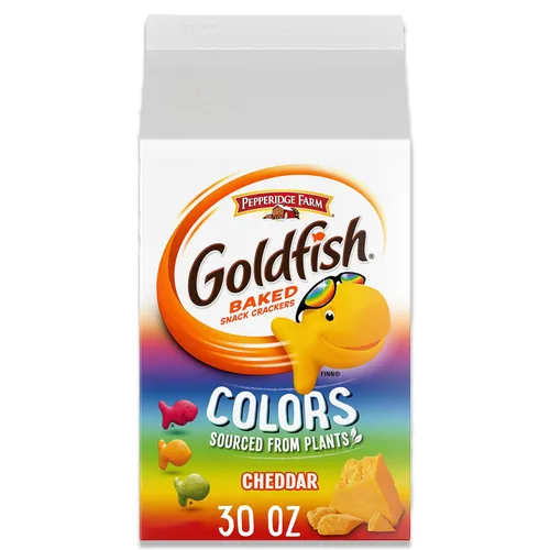Miniatura 12 de Pepperidge Farm Goldfish Graham gigante de grano entero, vainilla, 0.9 onzas, paquete de 300