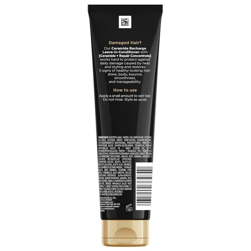 Miniatura 10 de L'Oreal Paris Elvive Total Repair 5 Protein Recharge Tratamiento Acondicionador Sin Enjuague y Protector Térmico, 5.1 Onzas