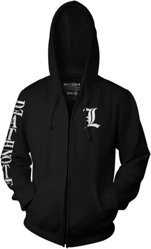 Miniatura 2 de Ripple Junction Death Note - Sudadera unisex con capucha de forro polar con cremallera completa para adultos