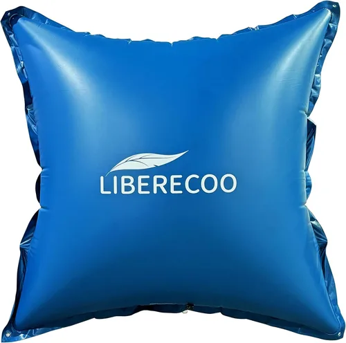 Miniatura 15 de LIBERECOO Almohadas de piscina redondas de 4 pies para piscinas sobre el suelo - Almohadas de invierno súper duraderas de 0.4 mm Almohadas