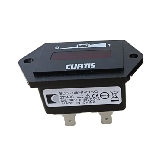 Miniatura 9 de Medidor de batería de 24 V 48 V Inidcator Monitor para Curtis 906 906T 906T48HNDAO 906T24BNBAO 24 48 voltios medidor de voltaje de batería (24V 906T)
