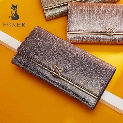 Miniatura 9 de FOXER Totes de cuero y carteras 2 PCS Set