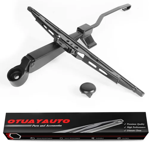 Miniatura 10 de OTUAYAUTO Conjunto de Brazo y Escobilla de Limpiaparabrisas Trasero - Reemplazo para Jeep Wrangler JK 2007-2017 OEM 68002490AB