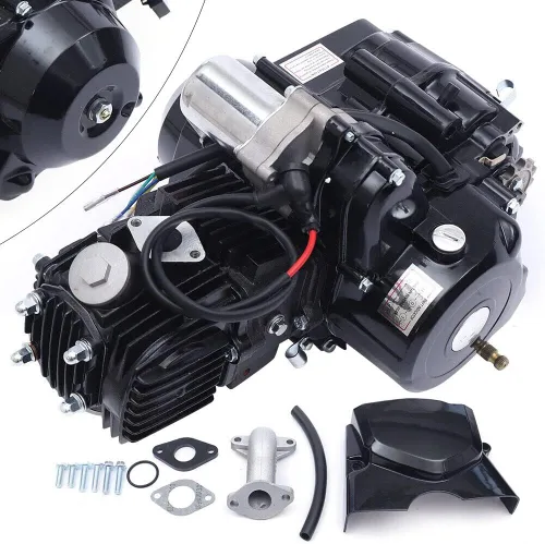 Miniatura 10 de Motor de motor de 4 tiempos de 125 CC con motor refrigerado por aire, motor de embrague manual, motor de motocicleta para Honda CRF50 CRF70 Pit Dirt