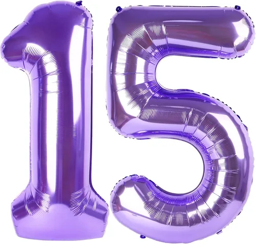 Miniatura 35 de Globo de cumpleaños número 4 dorado de 40 pulgadas, globos gigantes del número cuatro 14 24 34 40 44 2024, globos grandes de lámina de mylar para Oro