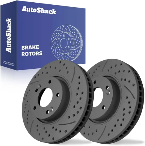 Miniatura 9 de AutoShack 11.81" (300 mm) Rotores de Freno Ventilados Delanteros de Reemplazo para 2006-2016 Hyundai Sonata 2011-2016 Kia Optima 2016-2018 Kia Forte