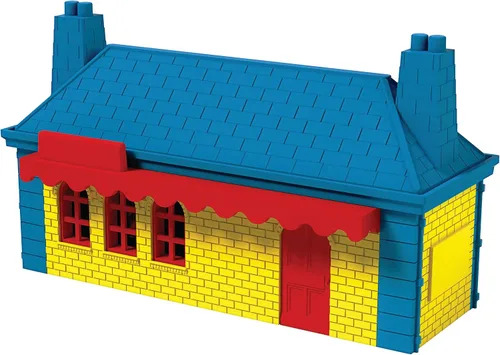 Hornby R9343 Playtrains Builder+ Station Building - Juego de tren de juguete para niños a partir de 3 años, accesorios de tren modelo para niños,