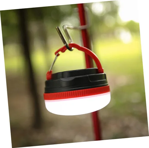 Miniatura 5 de Luxshiny LED Camping Lamp Portable Mini Tent Light with Brightness Lightweight Hanging Design for Outdoor Hiking Backpack Emergency Kit