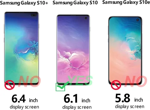 Miniatura 256 de NGB - Funda de teléfono diseñada para Samsung Galaxy S9+ Plus, morado/azul, con purpurina líquida para mujeres y niñas, con protector de pantalla