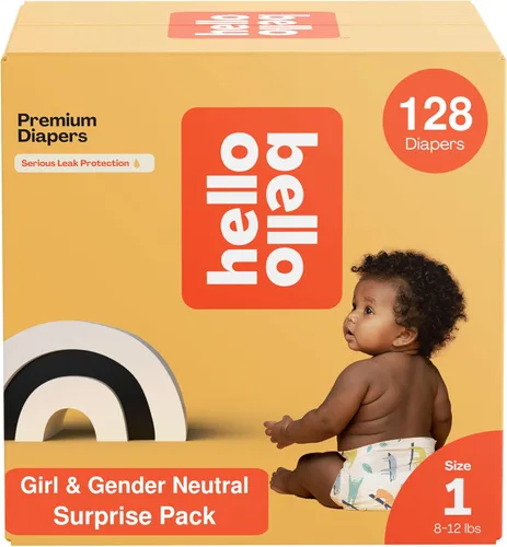 Miniatura 36 de Hello Bello Pañales Premium, Talla 3 (14-24 libras) Paquete Sorpresa para Niñas - 100 Unidades, Hipoalergénicos con Tacto Suave Similar a la Tela