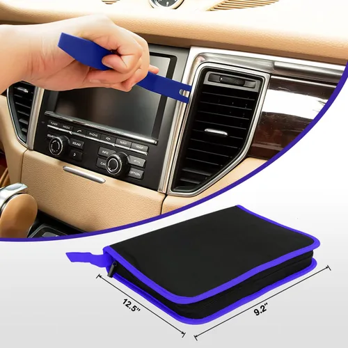 Miniatura 9 de Nilight Juego de herramientas de eliminación de molduras automáticas para coche, panel de tablero de salpicadero, moldura de ventana, kit