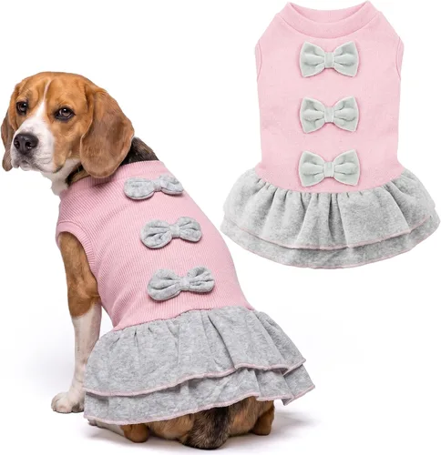 Miniatura 72 de Parisian Pet Chambray - Vestido para perro - Ligero sin mangas para perro, niña, talla XS Chambray en general