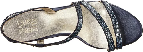 Miniatura 5 de Naturalizer Vanessa2 Sandalias de tacón con tiras adornadas con diamantes de imitación para mujer