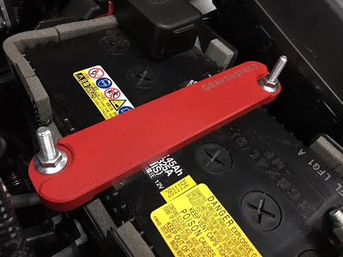 Miniatura 6 de CravenSpeed Amarre de batería para Mazda ND MX-5 Miata 2016-2025 Hecho de aluminio ligero Fuerte y seguro Mecanizado y recubierto de polvo