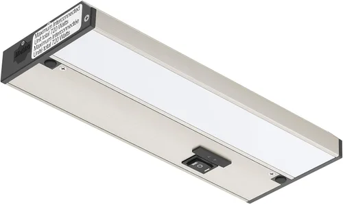Miniatura 25 de Luz LED GetInLight, regulable, con certificación ETL, para debajo de los armarios, con 3 niveles de color: blanco cálido 2,700 K, blanco suave 3,000