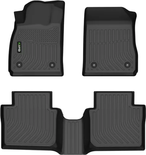 Miniatura 43 de HAFIDI® - Tapetes para auto con almacenamiento debajo del asiento, para todo clima, antideslizantes, de elastómero termoplástico, para la primera