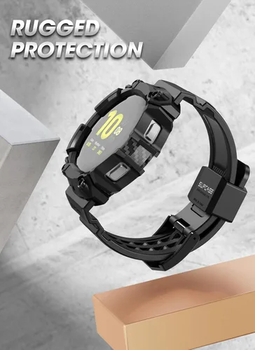 Miniatura 3 de SUPCASE para Samsung Galaxy Watch 6 44mm Funda con Correa (Unicorn Beetle Pro), [Anti-Scratch] [Protector de Parachoques] Funda Resistente