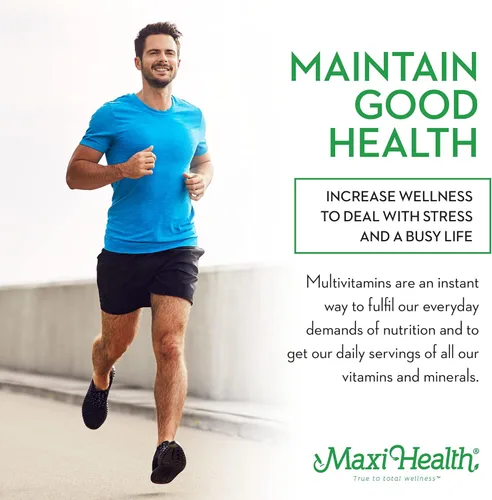 Miniatura 6 de Maxi Health Multivitaminas para hombres y mujeres – Vitaminas diarias completas para energía, función inmune y apoyo al bienestar – Multivitamínico