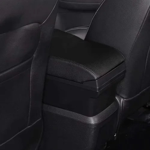 Miniatura 8 de YJYWZH Caja de reposabrazos de doble capa para Mazda CX-3 2015-2018 consola central de almacenamiento interior del automóvil con 3 puertos USB