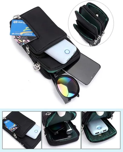 Miniatura 2 de Brazalete de teléfono para iPhone 16 15 14 13 Pro/Pro Max, Samsung Galaxy S25 S24 Ultra Plus A16 A15 A06 - Bolsa para teléfono Crossboy