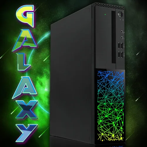 Miniatura 2 de TechMagnet PC de escritorio para juegos, Intel i5 6ª generación, Galaxy, 16 GB de RAM, SSD de 1 TB, monitor MTG de 24 pulgadas, teclado RGB, GT