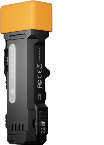 WUBEN Difusor de linterna AC3 duradero, tapas de lámpara para linterna X2Pro/X4, para camping, emergencias y exteriores (naranja)