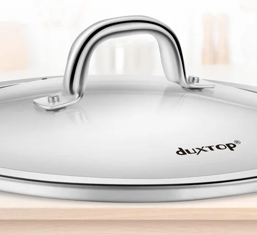 Miniatura 2 de Duxtop Tapa de repuesto de vidrio para utensilios de cocina (diámetro interior: 8-5/8 pulgadas, diámetro exterior: 9-1/4 pulgadas)