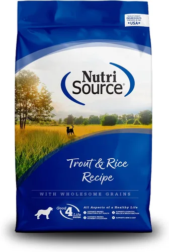 Miniatura 12 de NutriSource Alimento seco para perros, carne de res y arroz, 4 libras