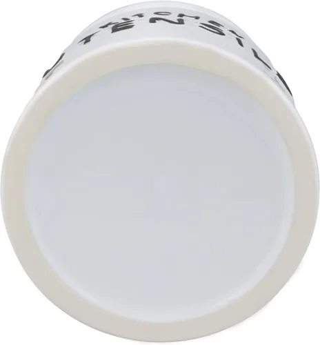 Miniatura 5 de Soporte para utensilios de cocina, de cerámica, para encimera de cocina, de 6.5 pulgadas, grande, para encimera, color blanco