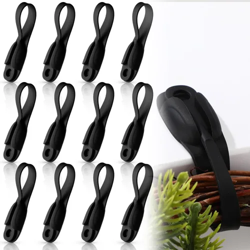 Miniatura 13 de Organizador de cables para electrodomésticos, organizador de silicona autoadhesivo para cocina, freidora de aire, tostadora, accesorios de Blanco