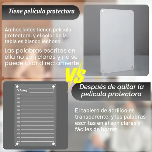 Miniatura 4 de DIYMAG Almohadillas de Planificación Paquete de 3 Calendario Magnético Acrílico de Borrado en Seco para Refrigerador, 15"x11" Juego 2026 Magnéticos
