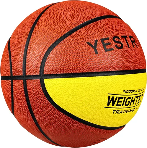 Miniatura 4 de Baloncesto pesado auxiliar de baloncesto de 2.9 lbs, 3 libras, tamaño 7 para entrenamiento en interiores y exteriores, pelota pesada