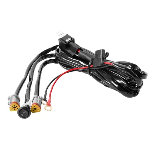 Miniatura 6 de BICYACO Adaptador de arnés de cable LED para faros delanteros de 5-3/4 pulgadas, 7 pulgadas, compatible con Harley Davidson Street Glide Road King